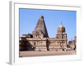 Vimana Tower and Central Shrine of Brihadisvara Temple, Tamil Nadu State-Richard Ashworth-Framed Photographic Print