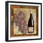 Vin Blanc Wine Grapes-Megan Aroon Duncanson-Framed Art Print