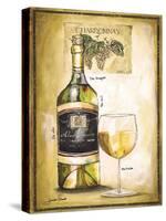 Vin Blanc-Jennifer Garant-Stretched Canvas