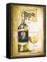 Vin Blanc-Jennifer Garant-Framed Stretched Canvas