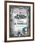 Vin De Bordeaux Wine Label - Europe-Lantern Press-Framed Art Print