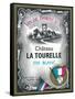 Vin De Bordeaux Wine Label - Europe-Lantern Press-Framed Stretched Canvas