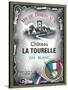 Vin De Bordeaux Wine Label - Europe-Lantern Press-Stretched Canvas