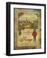 Vin de Bourgogne-Kate Ward Thacker-Framed Giclee Print