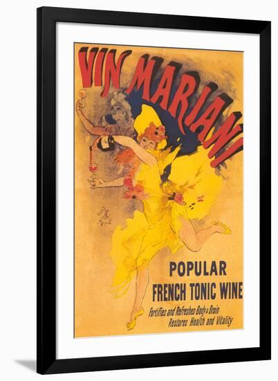 Vin Mariani, Tonic Wine-null-Framed Art Print