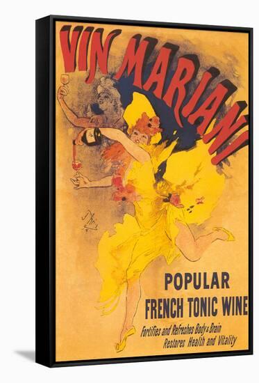 Vin Mariani, Tonic Wine-null-Framed Stretched Canvas