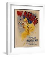 Vin Mariani-Jules Chéret-Framed Giclee Print