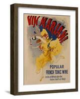 Vin Mariani-Jules Chéret-Framed Giclee Print