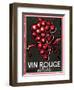 Vin Rouge Label-null-Framed Art Print