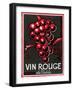 Vin Rouge Label-null-Framed Art Print