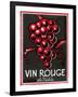 Vin Rouge Label-null-Framed Art Print