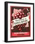 Vin Rouge Label-null-Framed Art Print