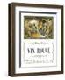 Vin Rouge Wine Label - Europe-Lantern Press-Framed Art Print