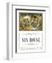 Vin Rouge Wine Label - Europe-Lantern Press-Framed Art Print