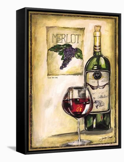 Vin Rouge-Jennifer Garant-Framed Stretched Canvas