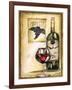 Vin Rouge-Jennifer Garant-Framed Giclee Print