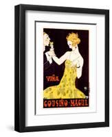 Vina Cousino Magul Wine-null-Framed Art Print