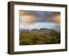 Vinales Valley From Grounds of Hotel Los Jasmines Showing Limestone Hills Known As Mogotes, Cuba-Lee Frost-Framed Photographic Print
