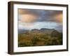 Vinales Valley From Grounds of Hotel Los Jasmines Showing Limestone Hills Known As Mogotes, Cuba-Lee Frost-Framed Photographic Print