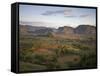 Vinales Valley From Grounds of Hotel Los Jasmines Showing Limestone Hills Known As Mogotes, Cuba-null-Framed Stretched Canvas