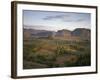 Vinales Valley From Grounds of Hotel Los Jasmines Showing Limestone Hills Known As Mogotes, Cuba-null-Framed Photographic Print