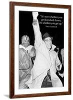 Vince Lombardi Get Back Up Quote Sports Archival-null-Framed Photo