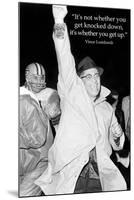 Vince Lombardi Get Back Up Quote Sports Archival-null-Mounted Photo