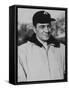 Vince Lombardi When He Was Coach on New York Giants Football Team-null-Framed Stretched Canvas