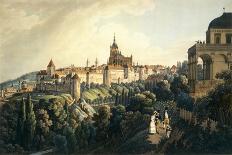 View of Prague from the Garden of Strahov Monastery, 1835-Vincenc Morstadt-Giclee Print