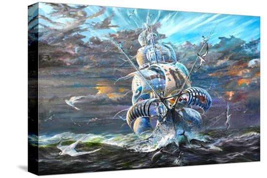 Stretched Canvas Print, , large