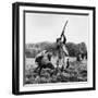 Vincent Auriol, Blasting Away at Pheasants-Dmitri Kessel-Framed Photographic Print