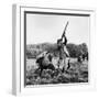 Vincent Auriol, Blasting Away at Pheasants-Dmitri Kessel-Framed Photographic Print