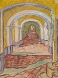 Corridor in Saint-Paul Hospital, 1889-Vincent Gogh-Laminated Art Print
