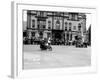 Vincent HRD, J.M. West in Isle of Man TT, Parliament Square Ramsey-null-Framed Photographic Print