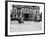 Vincent HRD, J.M. West in Isle of Man TT, Parliament Square Ramsey-null-Framed Photographic Print