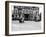 Vincent HRD, J.M. West in Isle of Man TT, Parliament Square Ramsey-null-Framed Photographic Print