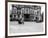 Vincent HRD, J.M. West in Isle of Man TT, Parliament Square Ramsey-null-Framed Photographic Print