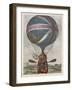 Vincent Lunardi Makes His Second Ascent from St. George's Fields London-J. Dighton-Framed Art Print