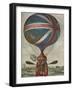 Vincent Lunardi's Second Balloon: (May 3, 178), 1937-John Dighton-Framed Giclee Print