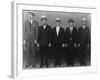 Vincent 'Mad Dog' Coll with His Members of His Gang in a NYC Line Up in 1931-null-Framed Photo