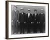 Vincent 'Mad Dog' Coll with His Members of His Gang in a NYC Line Up in 1931-null-Framed Photo