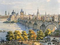 View of Prague from Belvedere-Vincent Morstadt-Giclee Print