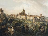 Prague from the Belvedere-Vincent Morstadt-Stretched Canvas