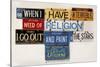 Vincent Need Religion-Gregory Constantine-Stretched Canvas