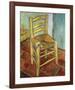 Vincent's Chair, 1888-Vincent van Gogh-Framed Premium Giclee Print