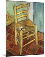 Vincent's Chair, 1888-Vincent van Gogh-Mounted Premium Giclee Print