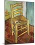 Vincent's Chair, 1888-Vincent van Gogh-Mounted Premium Giclee Print