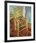 Vincent's Chair, 1888-Vincent van Gogh-Framed Premium Giclee Print