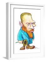 Vincent Van Gogh, 2012-Gary Brown-Framed Giclee Print