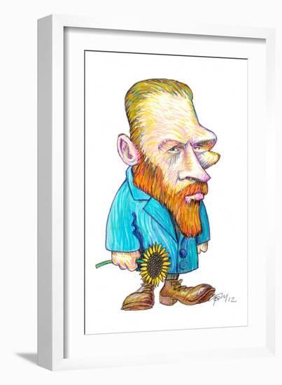Vincent Van Gogh, 2012-Gary Brown-Framed Giclee Print